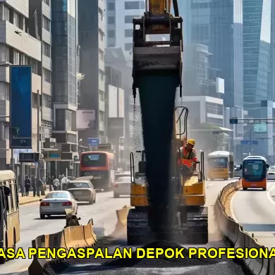 Panduan Memilih Kontraktor Aspal Hotmix di Depok